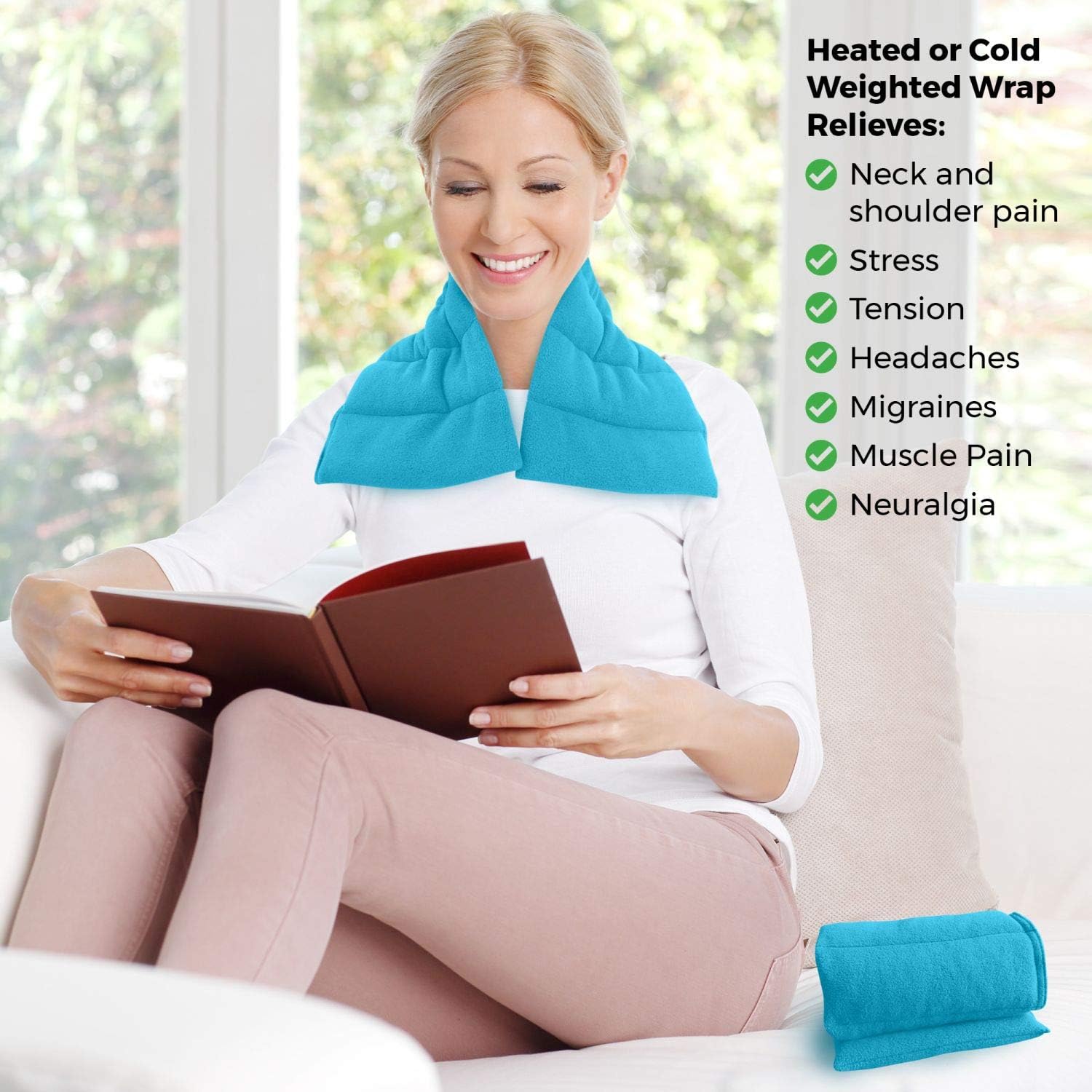 Best Heating Pads For Neck & Shoulder (Heated Neckwrap)