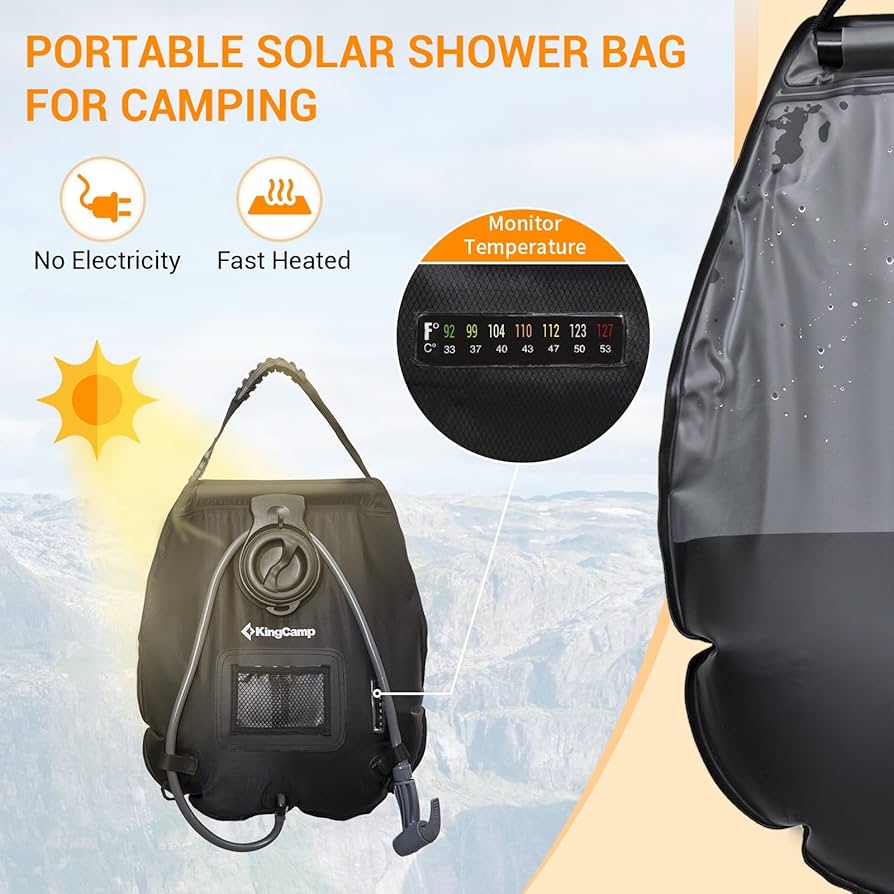 Top 8 Portable Hot Shower for Winter Camping